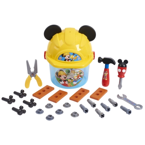 Детски инструменти в кофа и каска Mickey Mouse | PAT31359