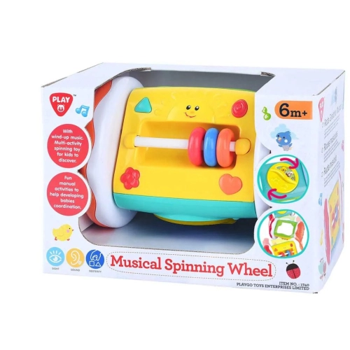 Бебешк играчка Въртящо се колело музикално с активности | PAT31363