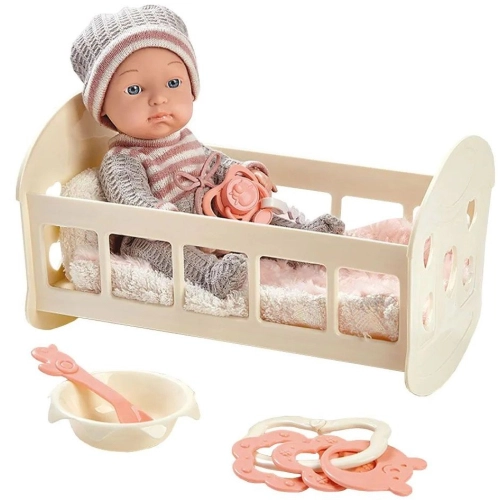 Детски игрален комплект Кукла с легло 23 cm | PAT31400