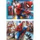 Комплект 2 броя детски пъзела за схлобяване Spiderman  - 2