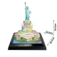 Детски 3D пъзел с LED светлини Statue Of Liberty   - 2