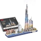 Детски 3D пъзел City Line Dubai 182ч. с LED светлини  - 7