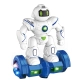Детски бял робот Mecha 05 с ховърборд   - 2