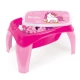 Детска розова маса с конструктор Unicorn 30ч.  - 1