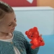 Детска играчка Червено интерактивно мече Gummymals  - 6