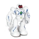 Детска играчка Бял робот със звуци и светлини Mecha R/C  - 1