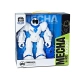 Детска играчка Бял робот със звуци и светлини Mecha R/C  - 2