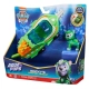 Детска зелена фигурка Роки с подводница Риба трион Aqua Pups  - 1