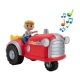 Детска играчка Червен музикален трактор с фигура JJ  - 2