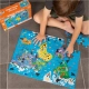 Детски магически пъзел Карта на света 50 части  - 5