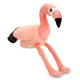 Детска екологична плюшена играчка Розово Фламинго 16 см 