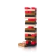 Детска дървена игра за баланс Дженга със зарче  - 2