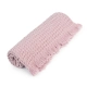 Бебешко розово плетено одеяло Bee Pink  - 2
