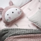 Бебешко розово плетено одеяло Bee Pink  - 4