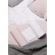 Олекотена завивка за бебешко кошче 80х50см. Sleepy Pink  - 3