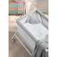 Комплект чаршафи за бебешко легло 70х140см. Sleepy Grey  - 5