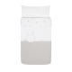 Комплект чаршафи за бебешко легло 70х140см. Sleepy Grey  - 1