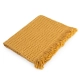 Бебешко плетено одеяло Bee Ochre  - 1