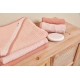 Бебешка розова памучна пелена Pure Cotton Pink  - 11
