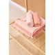 Бебешка розова памучна пелена Pure Cotton Pink  - 6