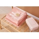 Бебешка розова памучна пелена Pure Cotton Pink  - 9