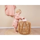 Бебешка тензухена пелена 110х110см Pure Cotton Pink  - 10