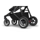 Бебешка комбинирана количка 2в1 Sleek с черно шаси  - 4