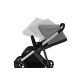 Детска лятна количка Shine Grey Melange/шаси Aluminum  - 4