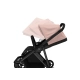 Детска розова лятна количка Shine Misty Rose/шаси Black  - 4