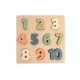 Детска играчка дървен пъзел Numbers  - 3