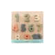 Детска играчка дървен пъзел Numbers  - 4
