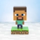 Детска настолна лампа Minecraft Steve  - 2