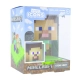 Детска настолна лампа Minecraft Steve  - 5
