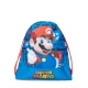 Детска ученическа спортна торба Super Mario Blue  - 2