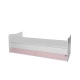 Детско дървено легло MiniMAX New Цвят Бяло/Orchid Pink  - 6