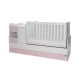 Детско дървено легло MiniMAX New Цвят Бяло/Orchid Pink  - 7