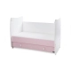 Детско дървено легло Dream New Цвят Бяло/Orchid Pink  - 2
