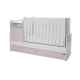 Детско дървено легло Trend Plus Цвят Бяло/Orchid Pink  - 3