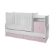 Детско дървено легло Trend Plus Цвят Бяло/Orchid Pink  - 6