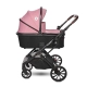 Бебешка комбинирана количка 2в1 Glory Pink  - 3
