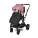 Бебешка комбинирана количка 2в1 Glory Pink  - 8