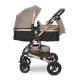 Бебешка комбинирана количка 2в1 Alba Premium Pearl Beige   - 4