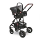 Комбинирана детска количка (2в1) Alba Premium Opaline Grey  - 11