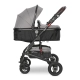 Комбинирана детска количка (2в1) Alba Premium Opaline Grey  - 3