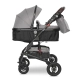 Комбинирана детска количка (2в1) Alba Premium Opaline Grey  - 4