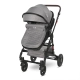 Комбинирана детска количка (2в1) Alba Premium Opaline Grey  - 7