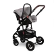 Комбинирана детска количка (2в1) Alba Premium Opaline Grey  - 9