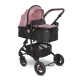 Комбинирана детска количка (2в1) Alba Premium Pink  - 2