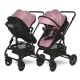 Комбинирана детска количка (2в1) Alba Premium Pink  - 8