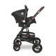 Комбинирана детска количка (2в1) Alba Premium Pink  - 10